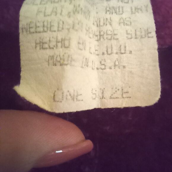 Vintage Visage Velvet Long Sleeve Tunic Blouse-X Large-Lined-Burgundy-90s-Grunge - Picture 8 of 8